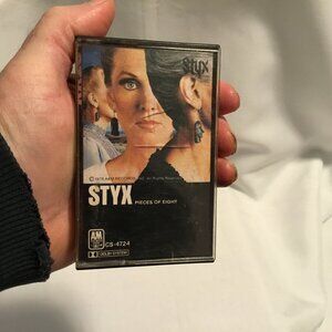 Styx "Pieces Of Eight" Cassette Tape Album CS-4724 Original 1978